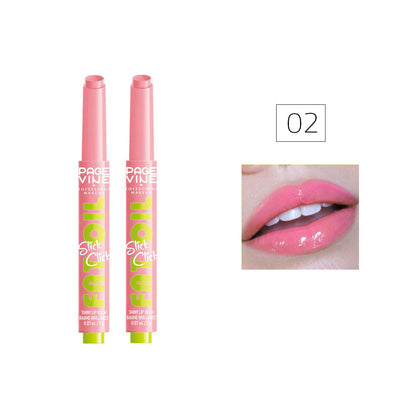 Page Vine Fat Oil Shiny Lip Balm - Buy 1 Get 1 Free Rose Cosmetics