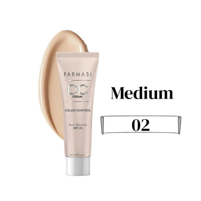 Farmasi CC Color Control Anti-Blemish SPF25 Rose Cosmetics