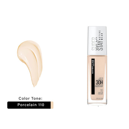 MAYBELLINE  Super stay Active Wear Foundation Jasmine Beauty