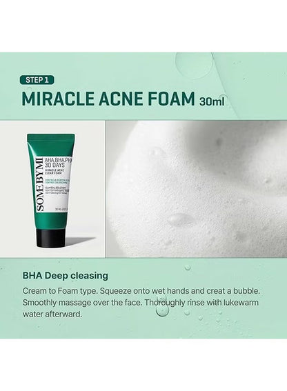 SOME BY MI – AHA BHA PHA 30 Days Miracle AC SOS KIT Rose Cosmetics
