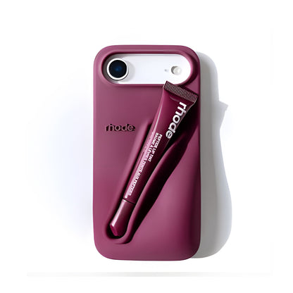 Rhode lip gloss + IPH 17 AIR Case Rose Cosmetics