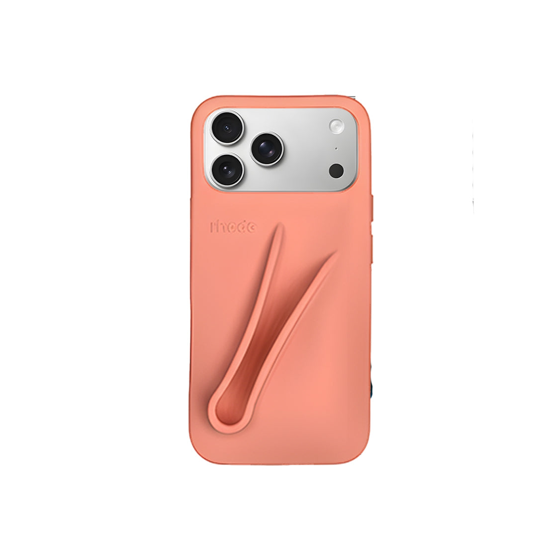 Rhode lip gloss + IPH 17 PRO Case Rose Cosmetics