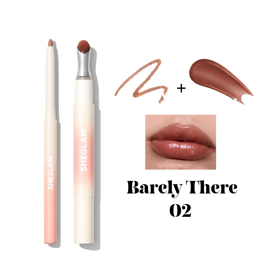 Bold Booster Lip Liner + Plumping Lip Gloss – Buy 1 Get 1 Free