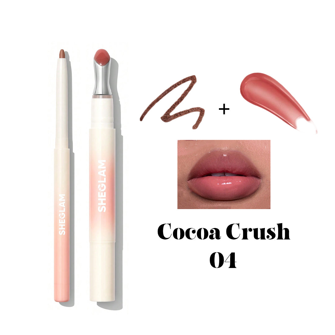 Bold Booster Lip Liner + Plumping Lip Gloss – Buy 1 Get 1 Free