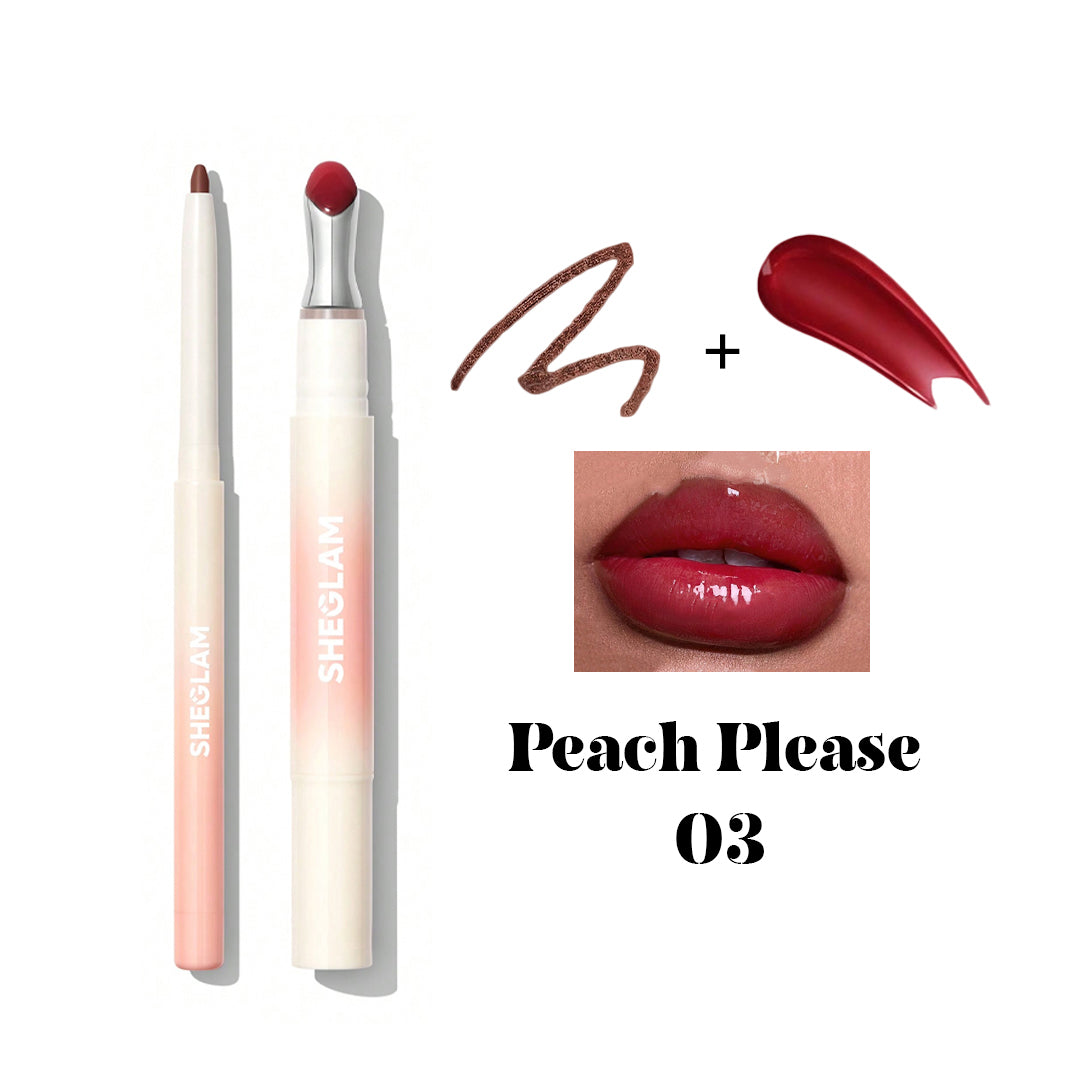 Bold Booster Lip Liner + Plumping Lip Gloss – Buy 1 Get 1 Free