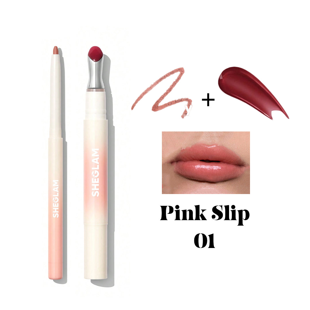 Bold Booster Lip Liner + Plumping Lip Gloss – Buy 1 Get 1 Free