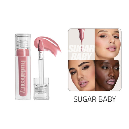 Huda Beauty Mascara, Blush & Lipgloss Trio – 50% OFF