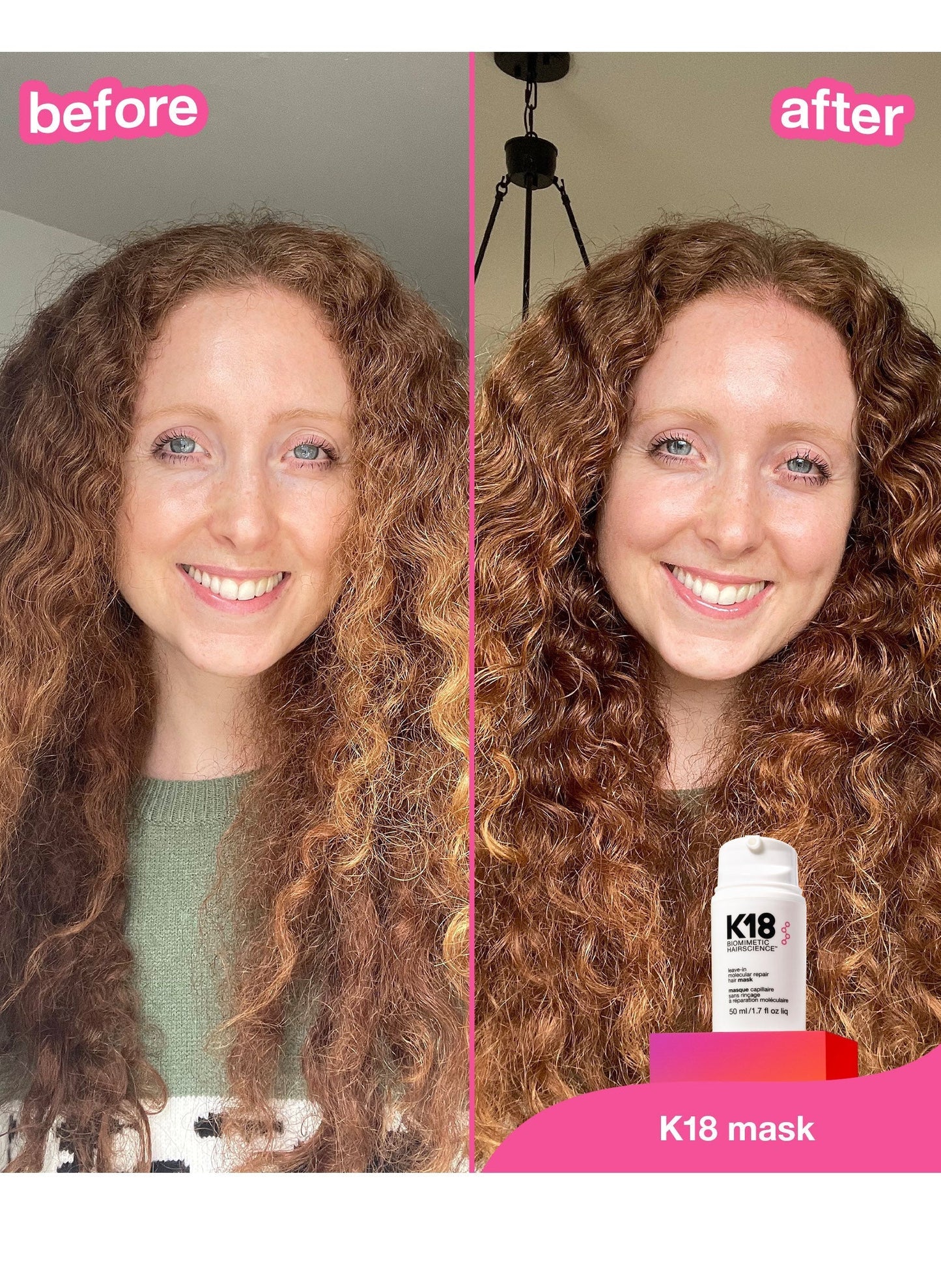K18 Leave-In Molecular Repair Hair Mask 50ml – 70% OFF Rose Cosmetics