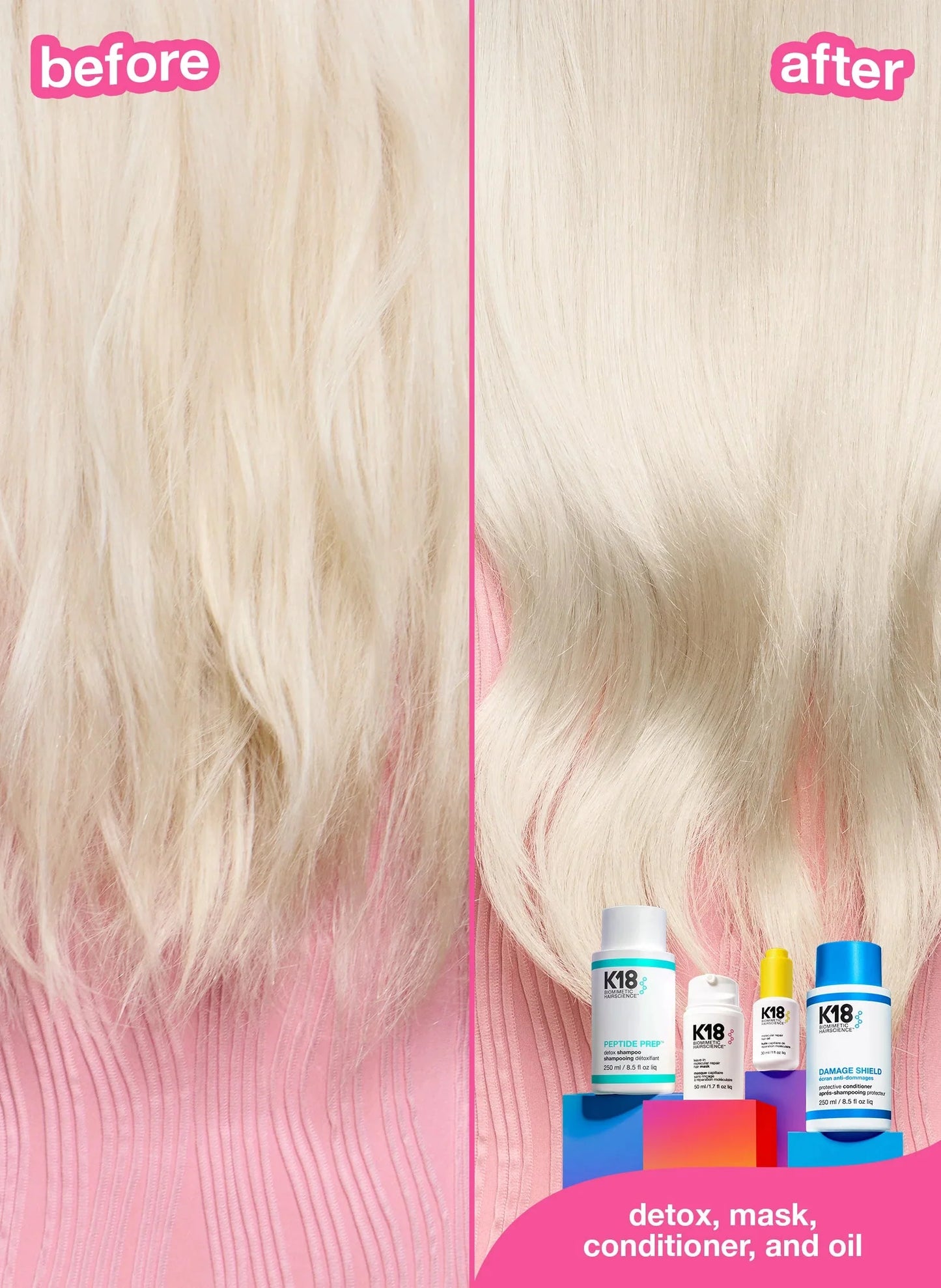 K18 Leave-In Molecular Repair Hair Mask 50ml – 70% OFF Rose Cosmetics