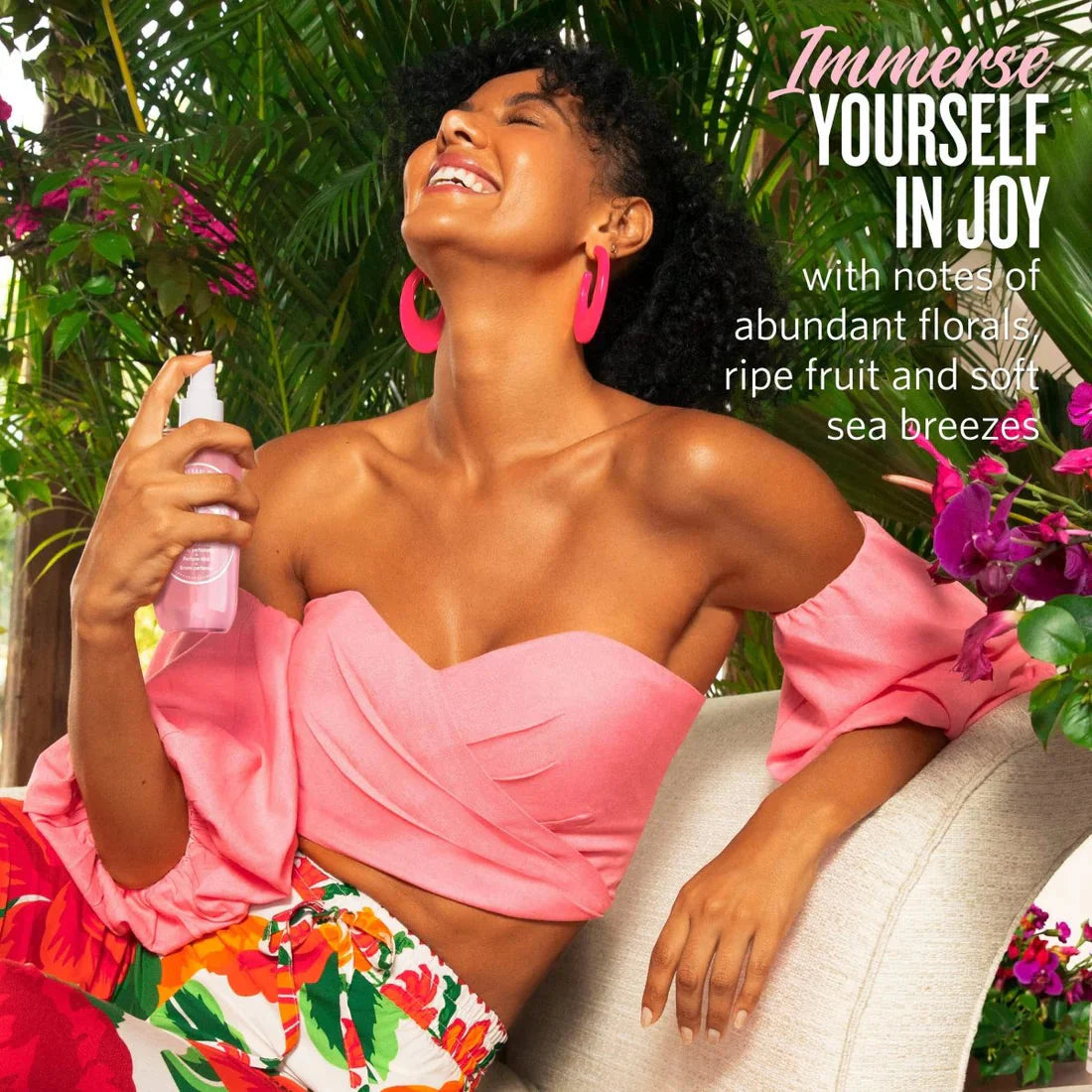 2 Pieces_Sol de Janeiro Perfume Mist Rose Cosmetics