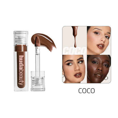 Huda Beauty Mascara, Blush & Lipgloss Trio – 50% OFF