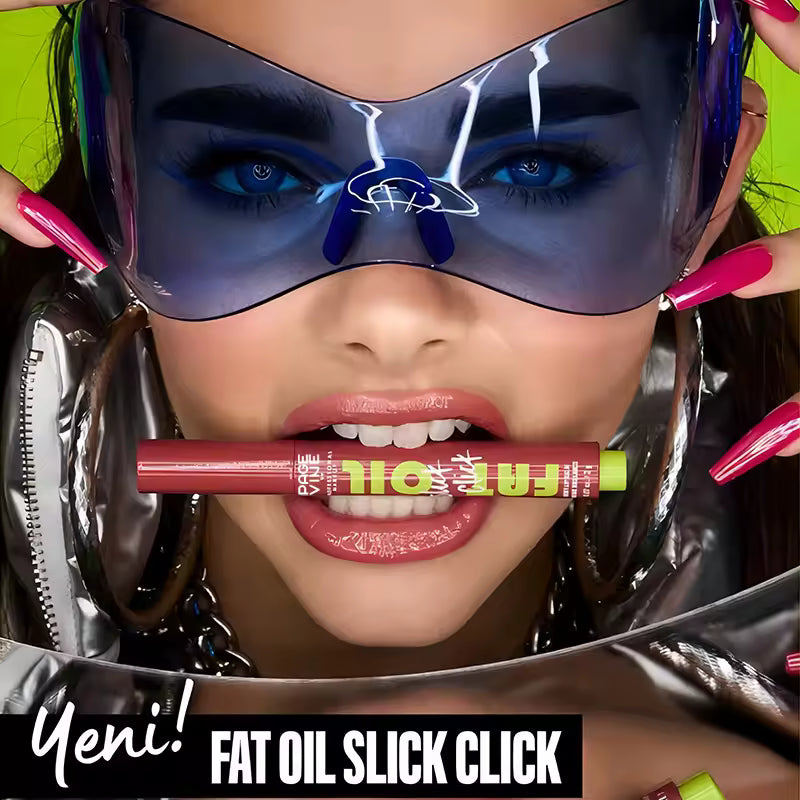 Page Vine Fat Oil Shiny Lip Balm - Buy 1 Get 1 Free Rose Cosmetics