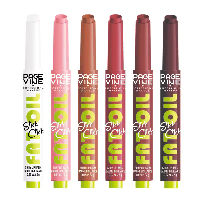 Page Vine Fat Oil Shiny Lip Balm - Buy 1 Get 1 Free Rose Cosmetics