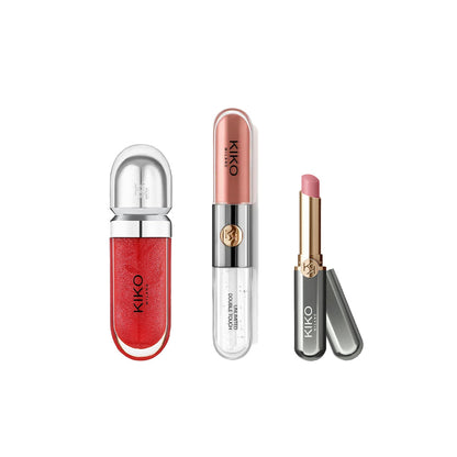 KIKO Milano Lip Bundle Rose Cosmetics