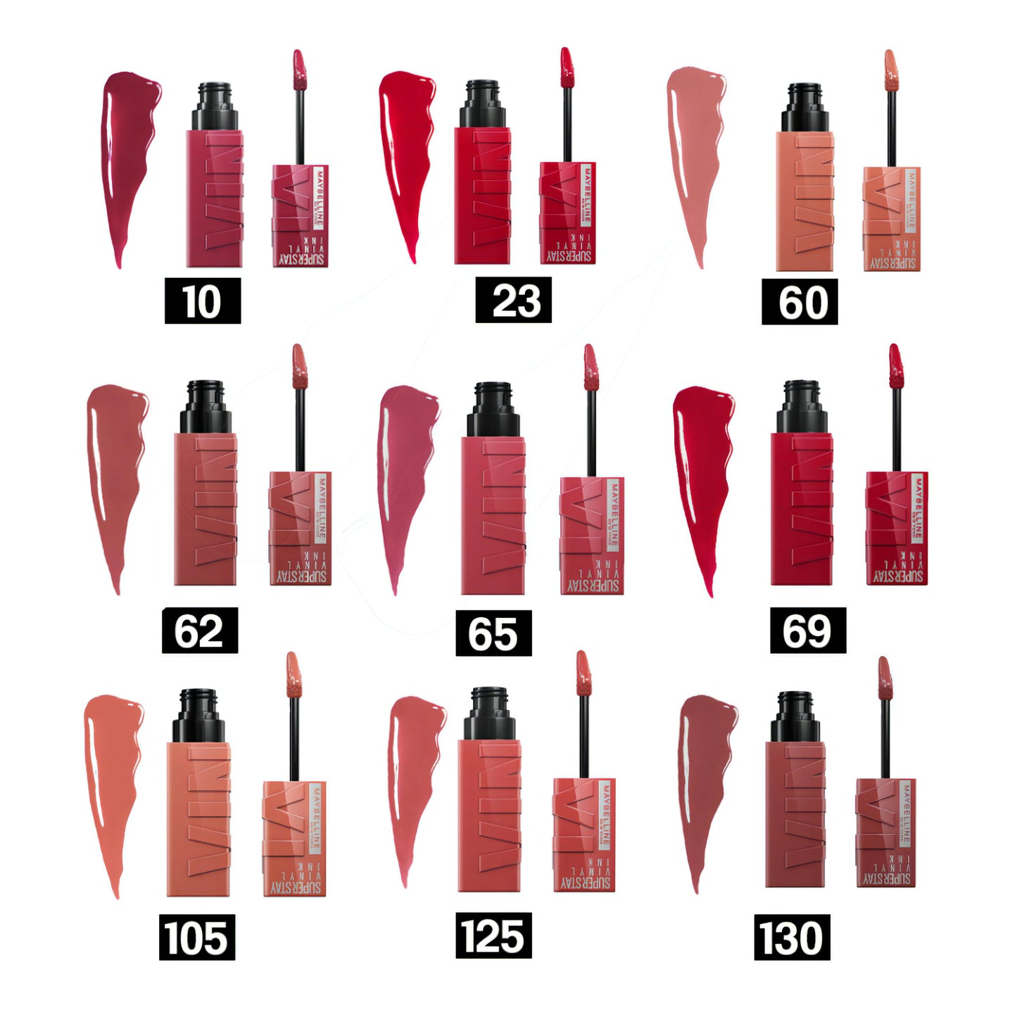 Buy One Get One "Maybelline SuperStay Vinyl Ink Longwear Transfer Proof Gloss Lipstick"